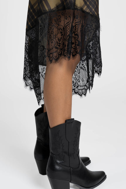 VESTIDO ARMONIAS ASIMÉTRICO