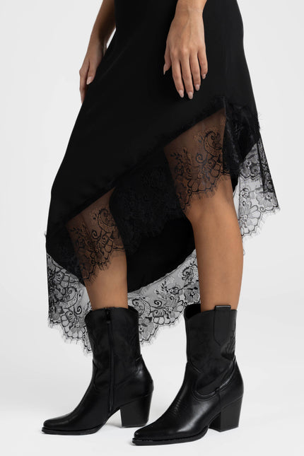 VESTIDO ARMONIAS ENCAJE