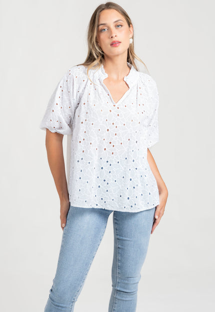 BLUSA ARMONIAS BORDADOS