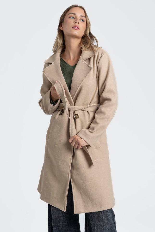 ABRIGO ARMONIAS CURVE CRUZADO