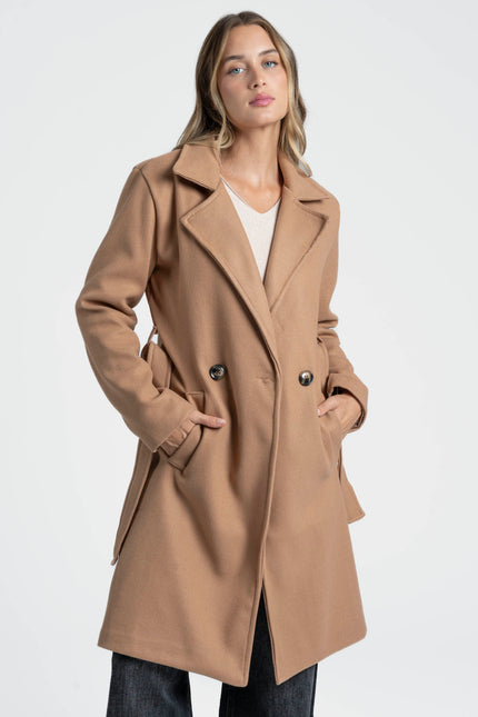 ABRIGO ARMONIAS CURVE CRUZADO