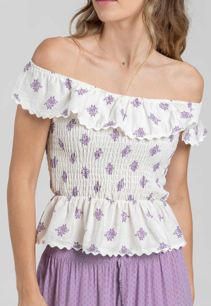 TOP MASSIMA GRAZIA ESTAMPADO