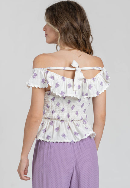TOP MASSIMA GRAZIA ESTAMPADO