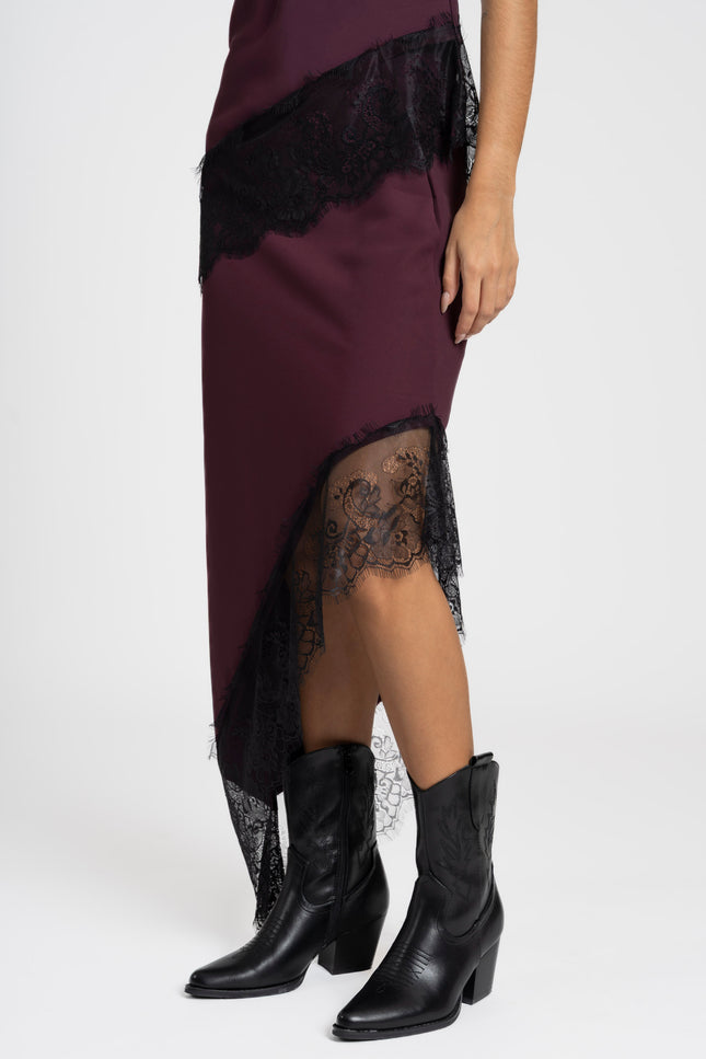 FALDA ARMONIAS ENCAJE