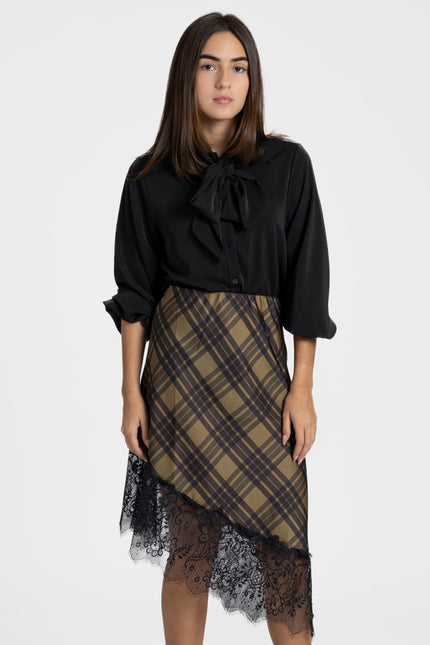 FALDA ARMONIAS SATINADA