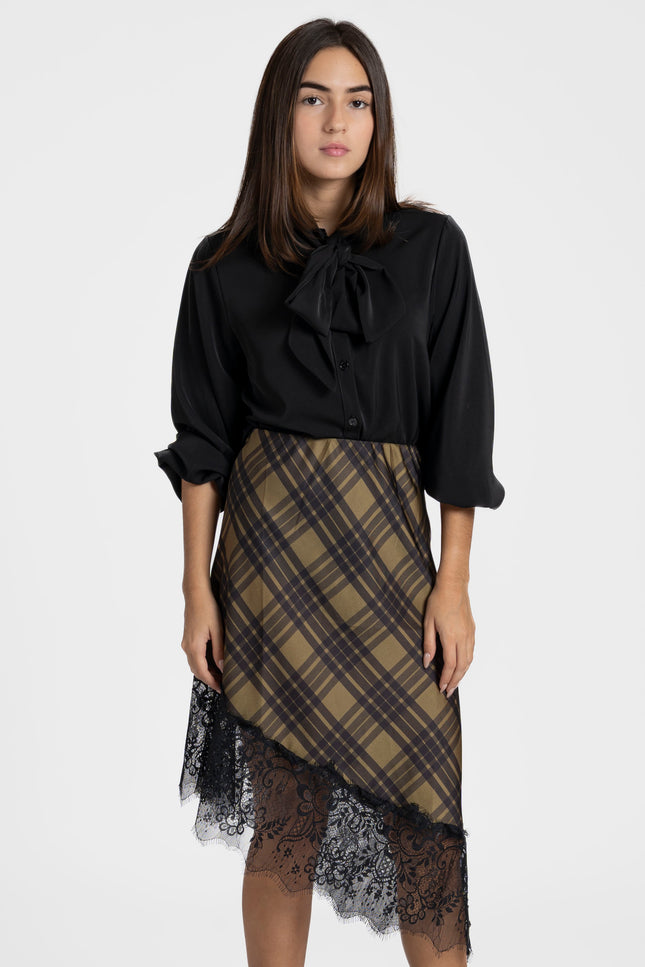 FALDA ARMONIAS SATINADA