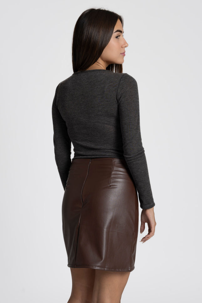 FALDA ARMONIAS POLIPIEL