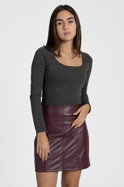 FALDA ARMONIAS POLIPIEL