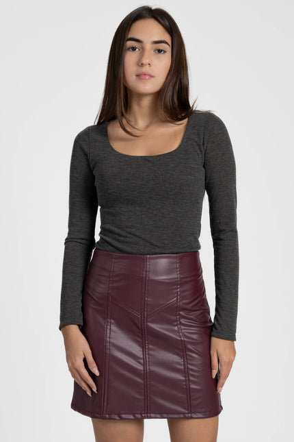 FALDA ARMONIAS POLIPIEL