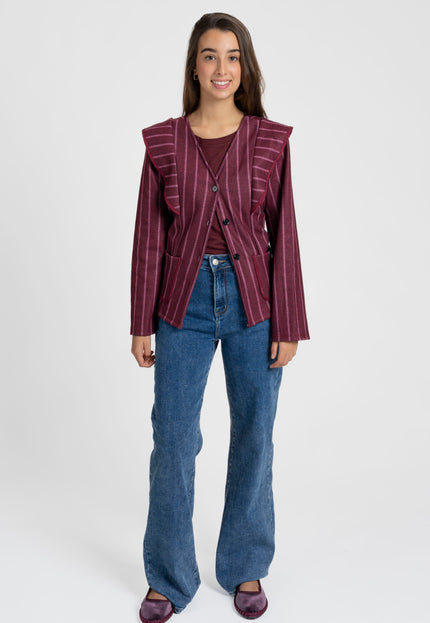 CHAQUETA ARMONIAS TEEN RAYAS