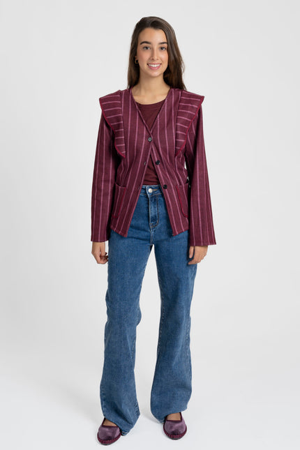 CHAQUETA ARMONIAS TEEN RAYAS