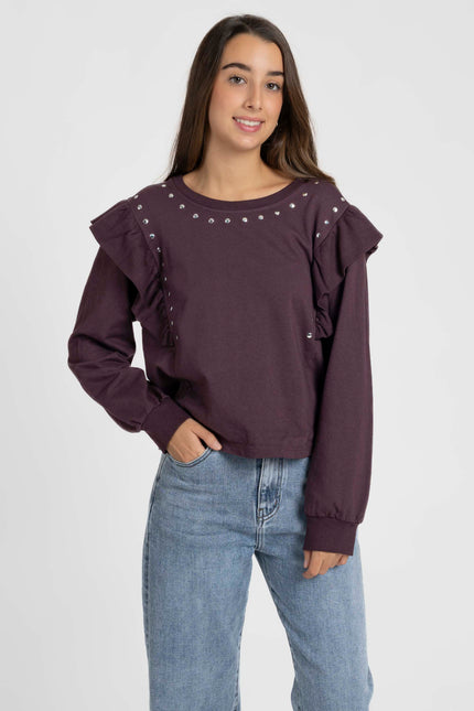 CAMISETA ARMONIAS TEEN TACHUELAS