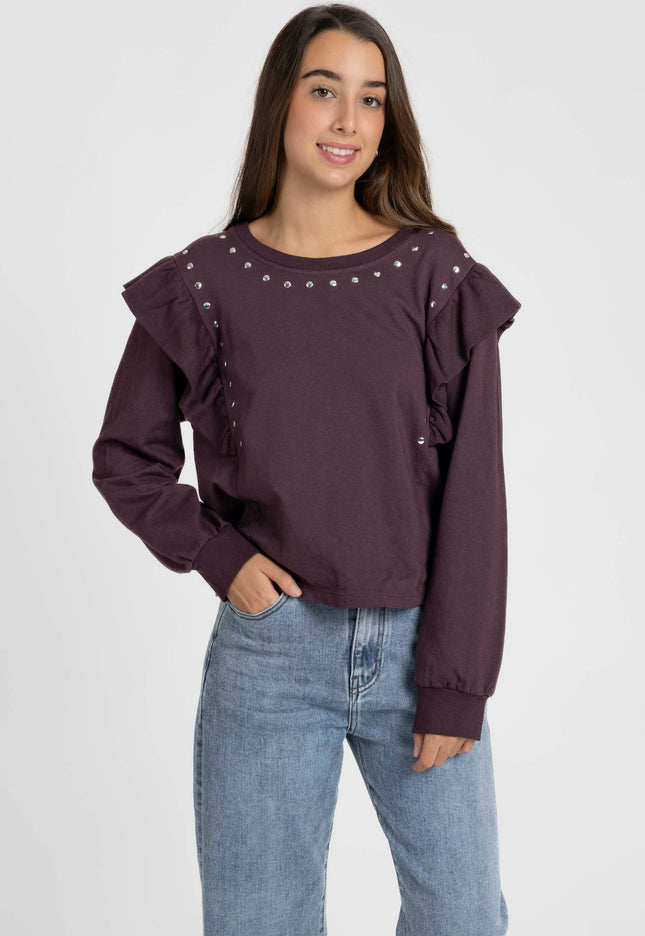 CAMISETA ARMONIAS TEEN TACHUELAS