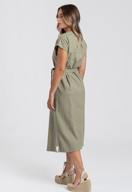 VESTIDO ARMONIAS LINO