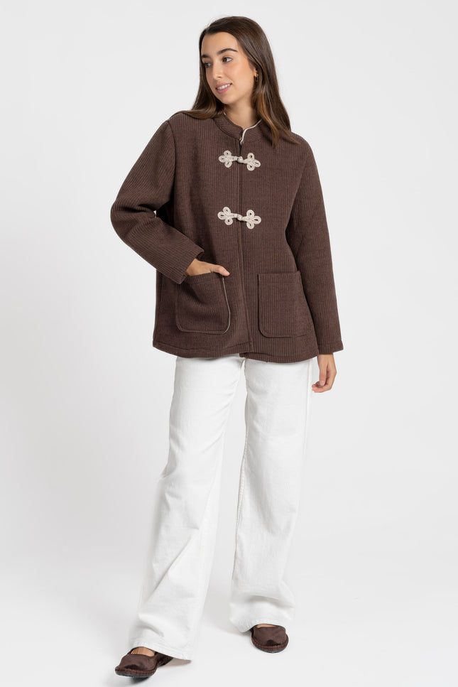 CHAQUETA ARMONIAS TEEN ROSA