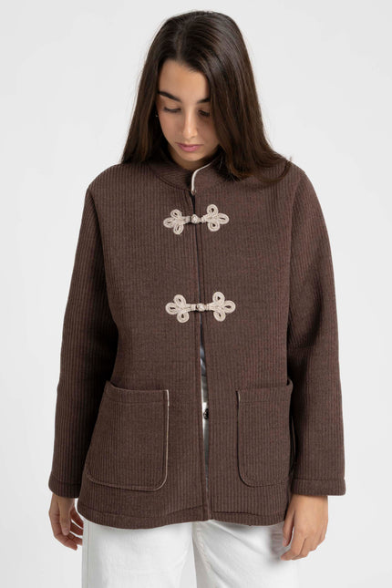 CHAQUETA ARMONIAS TEEN ROSA