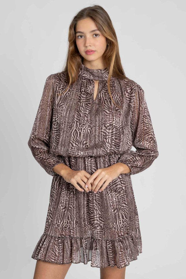 VESTIDO ARMONIAS ANIMAL PRINT