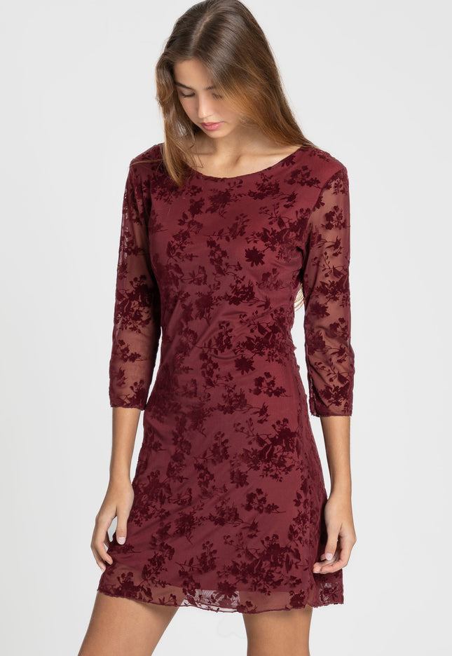VESTIDO ARMONIAS ENCAJE