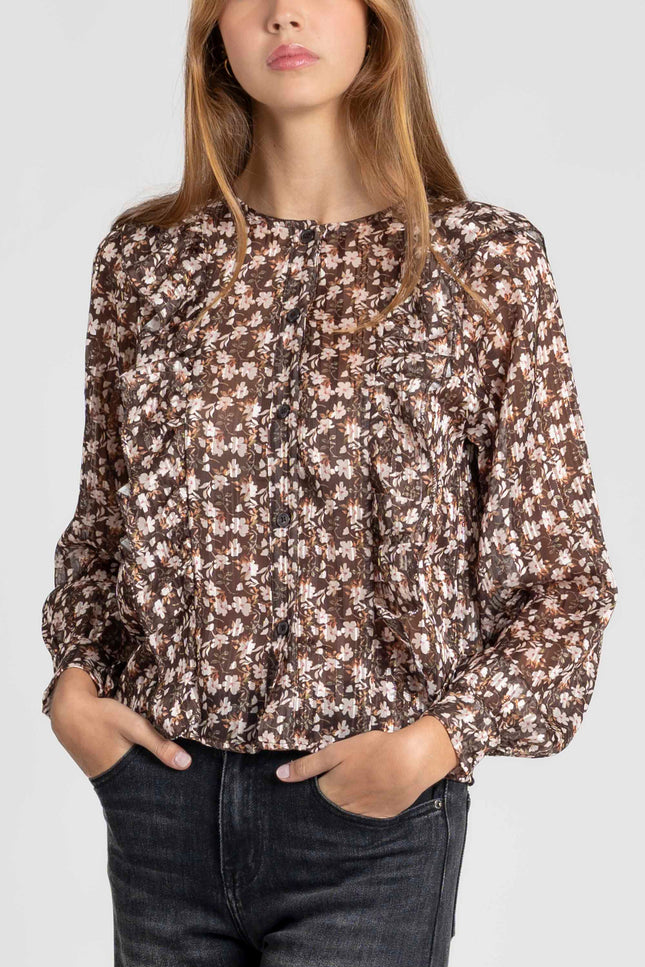 BLUSA ARMONIAS ESTAMPADO BRILLO