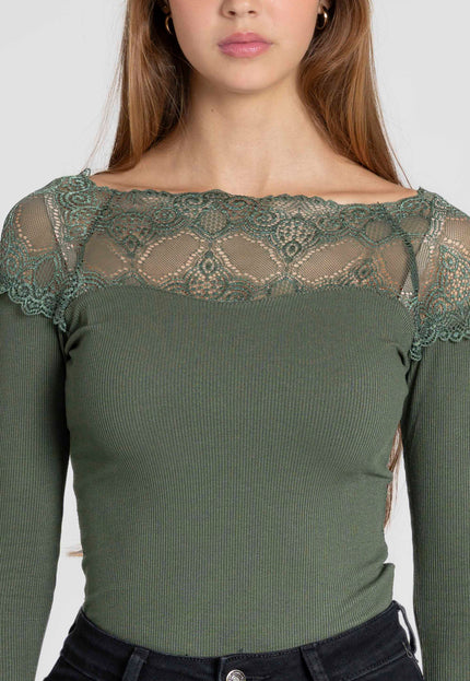 CAMISETA ARMONIAS ENCAJE