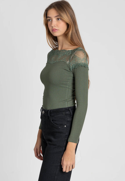 CAMISETA ARMONIAS ENCAJE