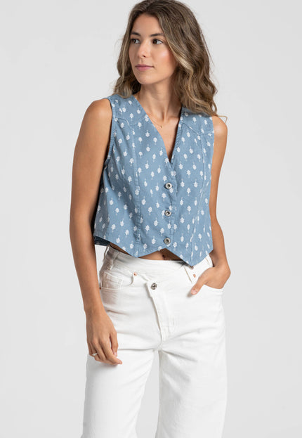 CHALECO MASSIMA GRAZIA ESTAMPADO