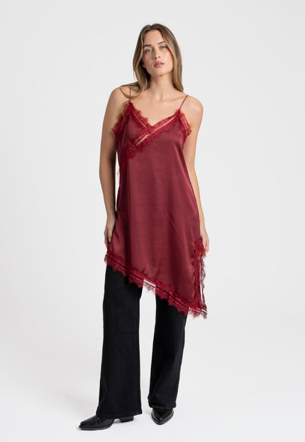 VESTIDO ARMONIAS SATINADO