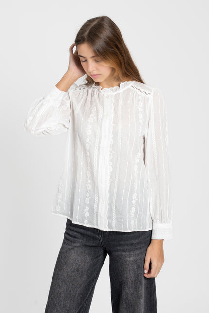 CAMISA ARMONIAS BORDADOS