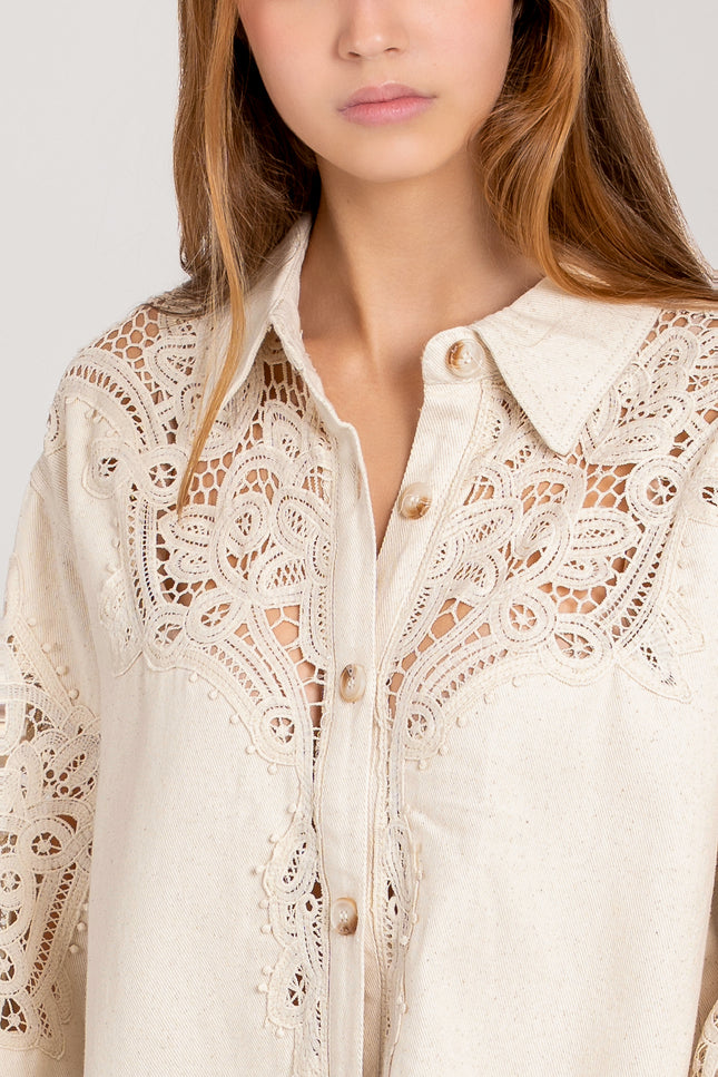 SOBRECAMISA ARMONIAS PREMIUM CROCHET