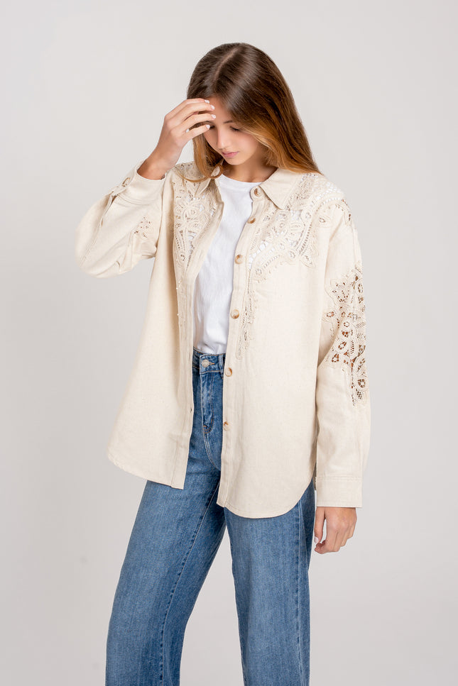 SOBRECAMISA ARMONIAS PREMIUM CROCHET