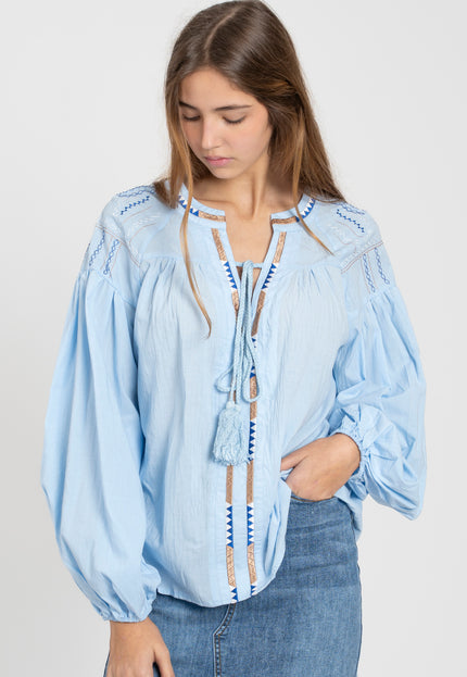 BLUSA ARMONIAS PREMIUM BORDADOS
