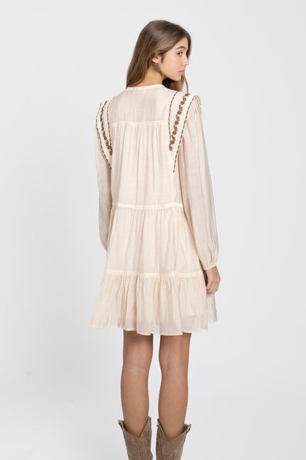 VESTIDO ARMONIAS PREMIUM BORDADOS