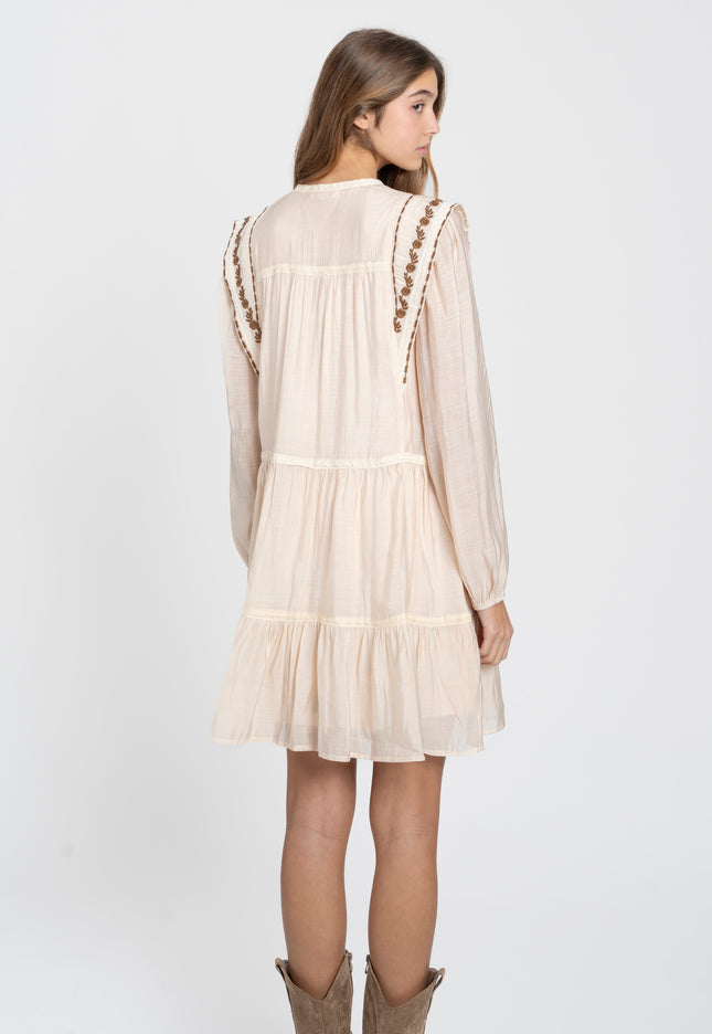 VESTIDO ARMONIAS PREMIUM BORDADOS