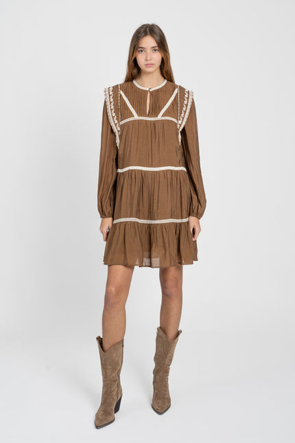 VESTIDO ARMONIAS PREMIUM BORDADOS