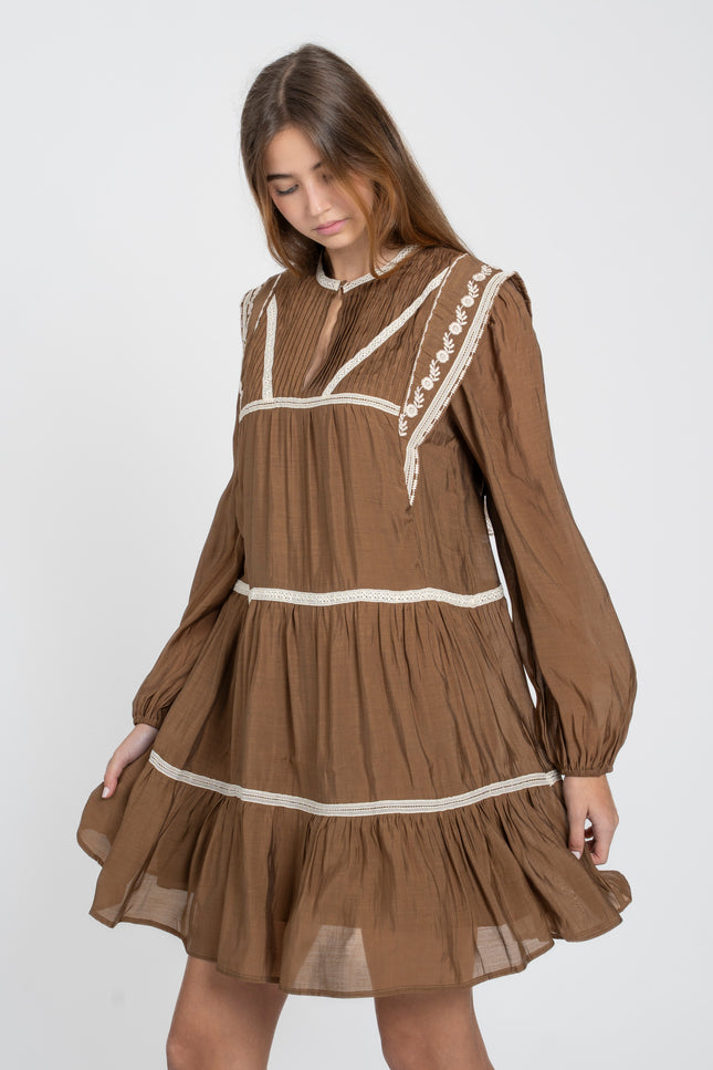 VESTIDO ARMONIAS PREMIUM BORDADOS