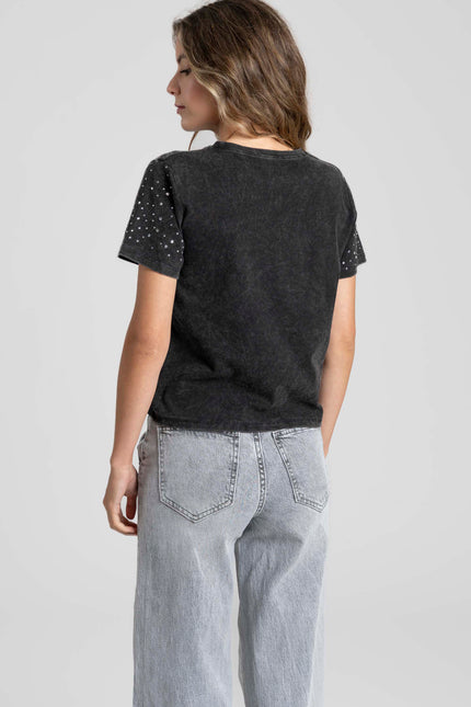 CAMISETA ARMONIAS TEEN BRILLO