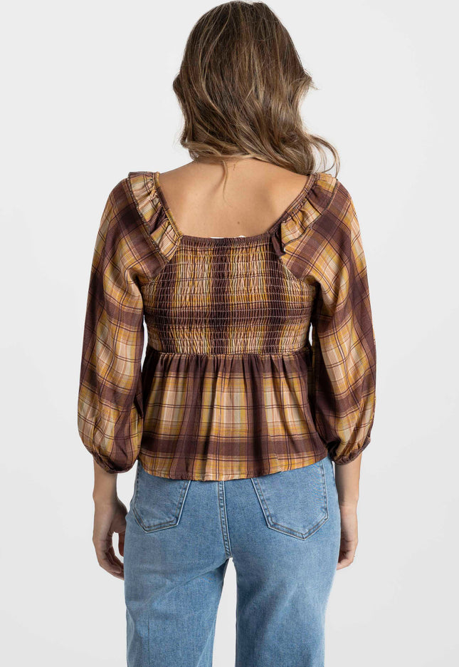 BLUSA ARMONIAS TEEN CUADROS
