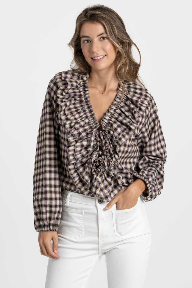 BLUSA ARMONIAS TEEN CUADROS