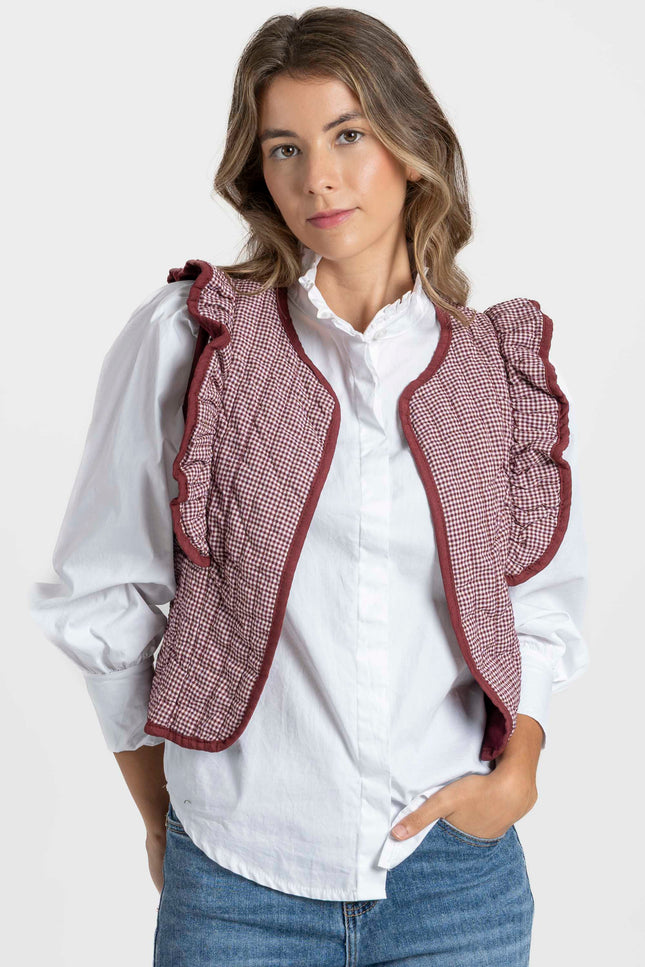 CHALECO ARMONIAS TEEN CUADROS