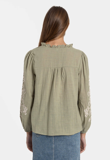 CAMISA ARMONIAS BORDADOS
