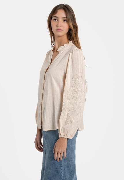 CAMISA ARMONIAS BORDADOS