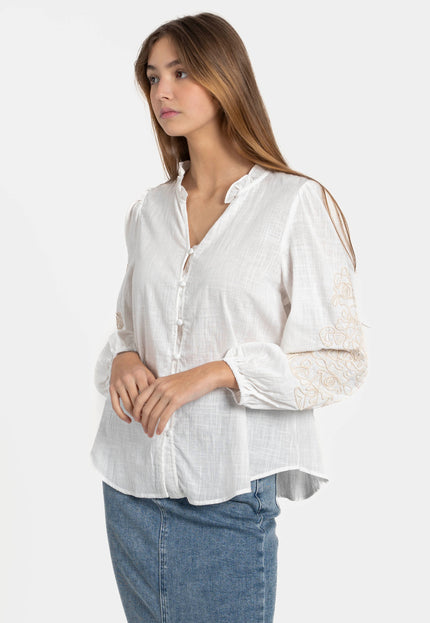 CAMISA ARMONIAS BORDADOS