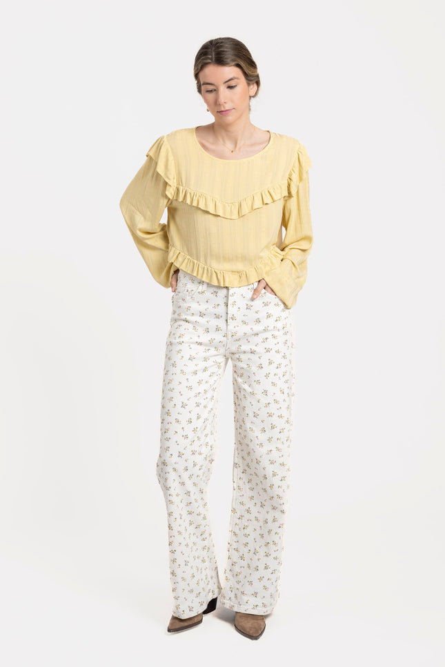 JEANS ARMONIAS FLORES