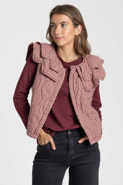 CHALECO ARMONIAS TEEN CUADROS