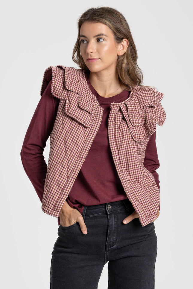 CHALECO ARMONIAS TEEN CUADROS