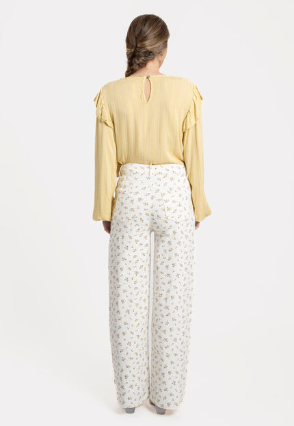 JEANS ARMONIAS FLORES