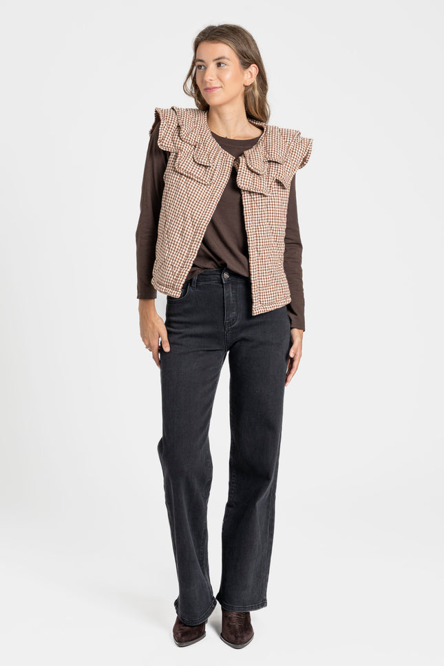 CHALECO ARMONIAS TEEN CUADROS