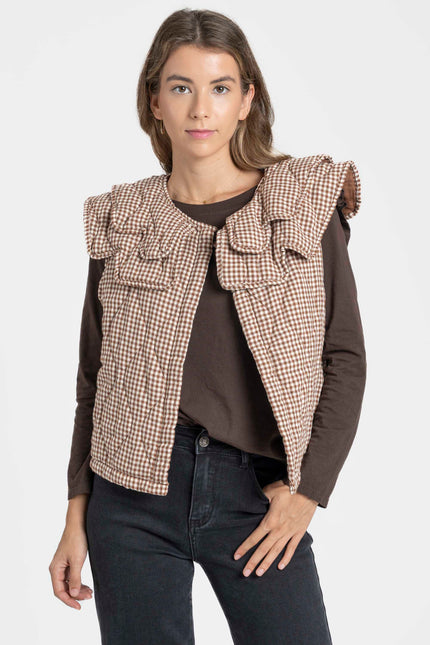 CHALECO ARMONIAS TEEN CUADROS