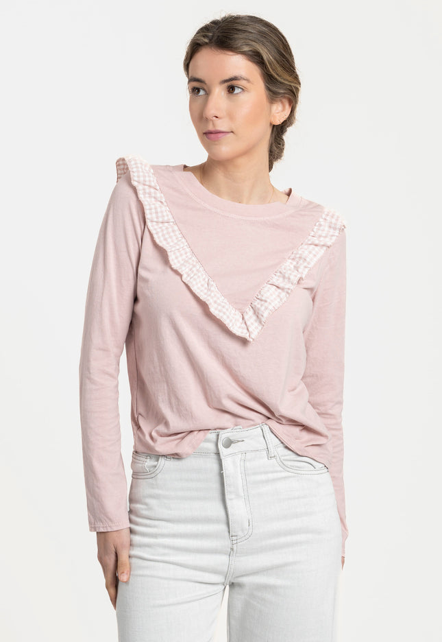 CAMISETA ARMONIAS TEEN CUADROS