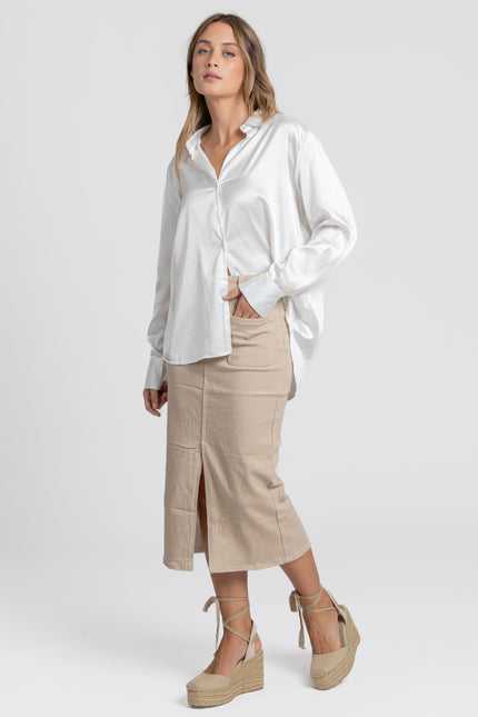 CAMISA ARMONIAS SATINADA